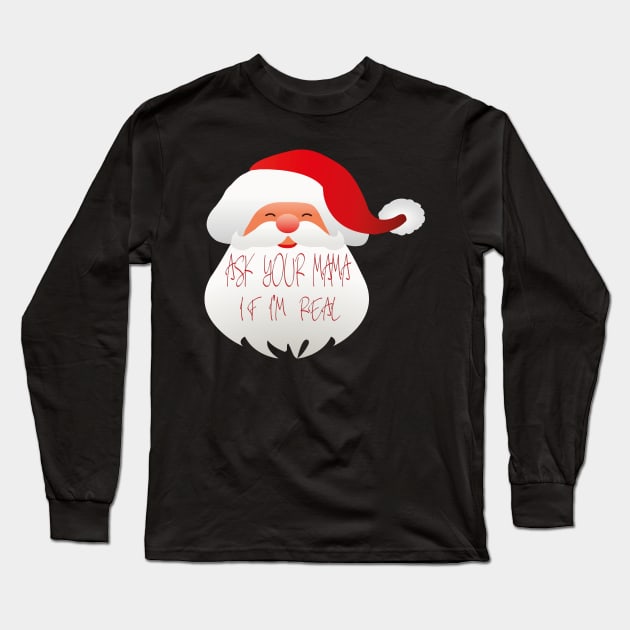 happy merry christmas Long Sleeve T-Shirt by TOPTshirt